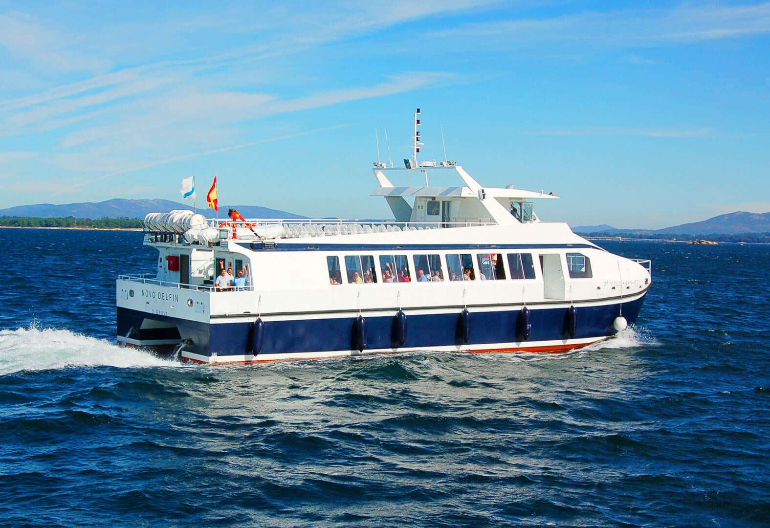 Cruceros Rías Baixas - Isla de Ons